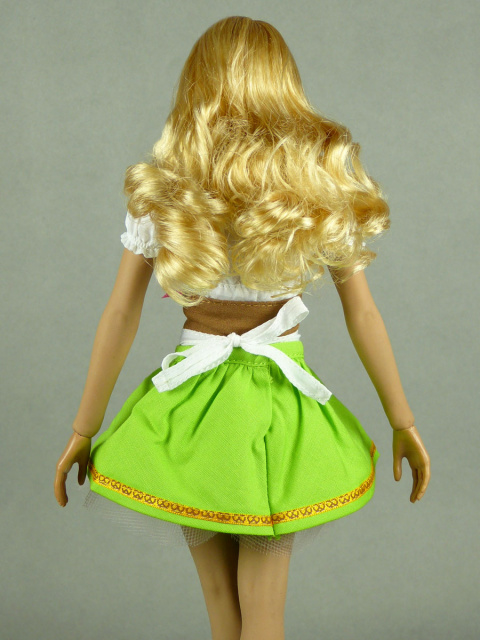 Flirty Girl 1/6 Scale Oktoberfest Beer Maid Uniform Set (Green)